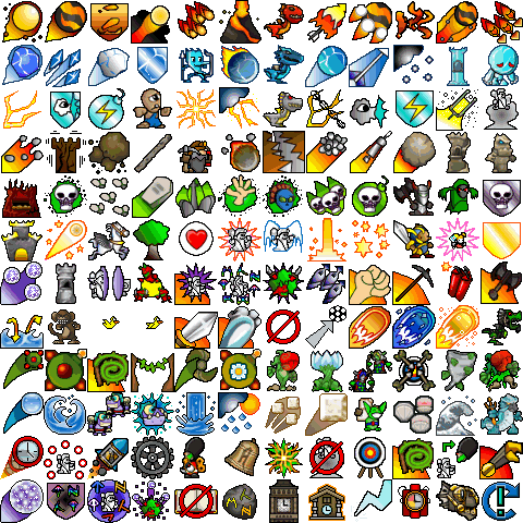 Arcanists - Spell Icons