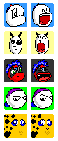 Homestar Runner Games Menu - Dialogue Portraits