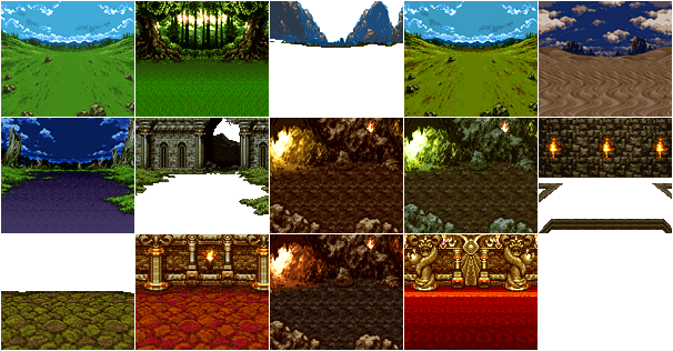 Battle Backgrounds