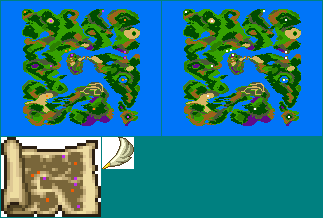 Dragon Quest - Map