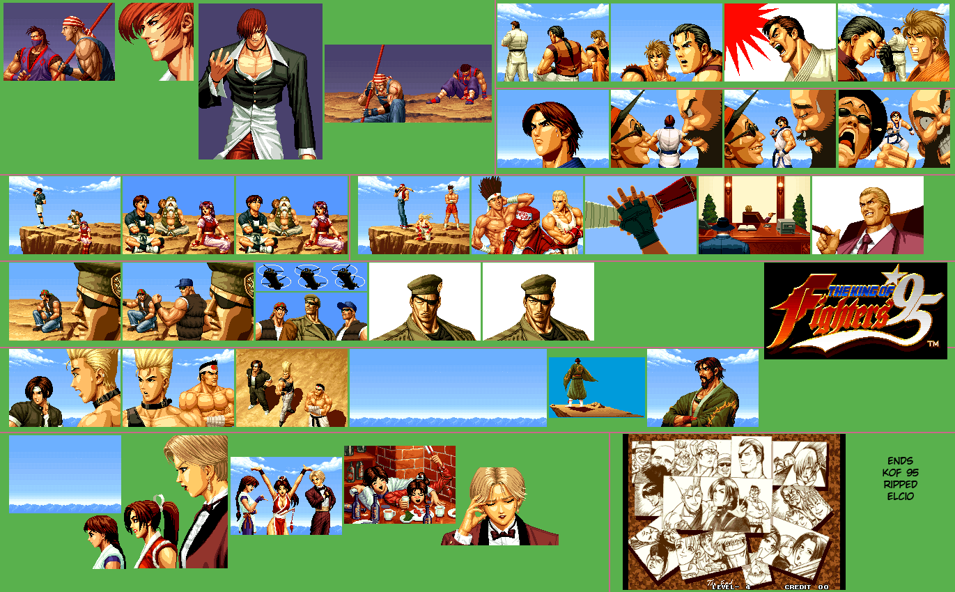 The King of Fighters '95 - Endings