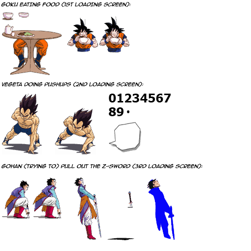 Loading Screen Sprites