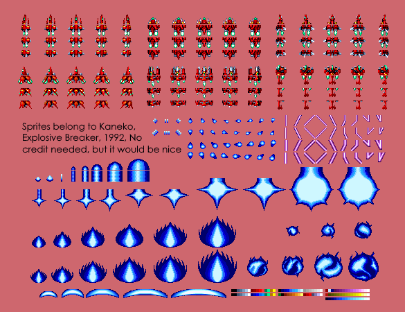 Explosive Breaker - Player Aircrafts