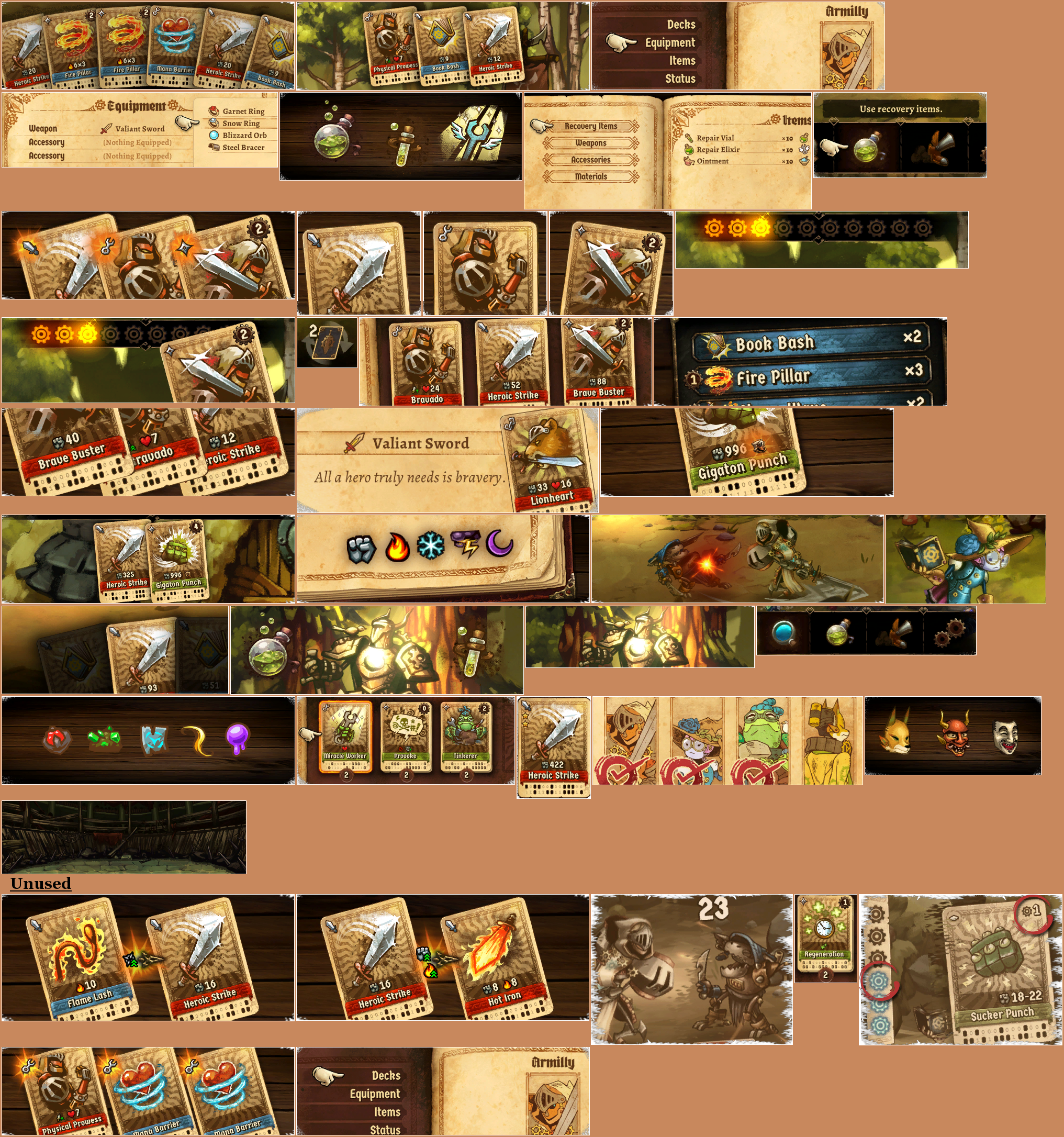SteamWorld Quest - Tutorial Pictures
