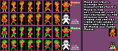 Giana Sisters (Classic Design, Super Mario Bros. 1 NES-Style)