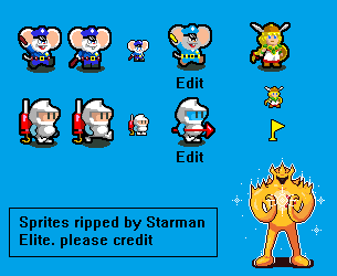 Party land (JPN) - Playable Characters