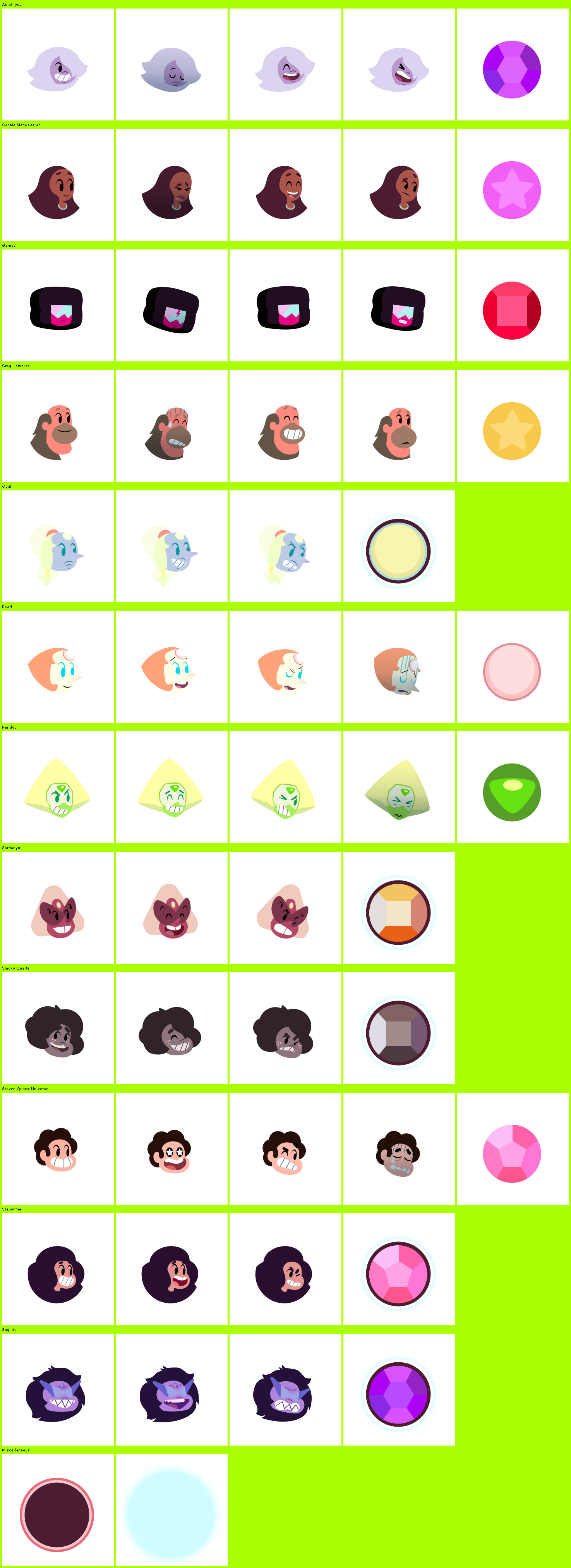 Steven Universe: Save the Light - Battle Icons