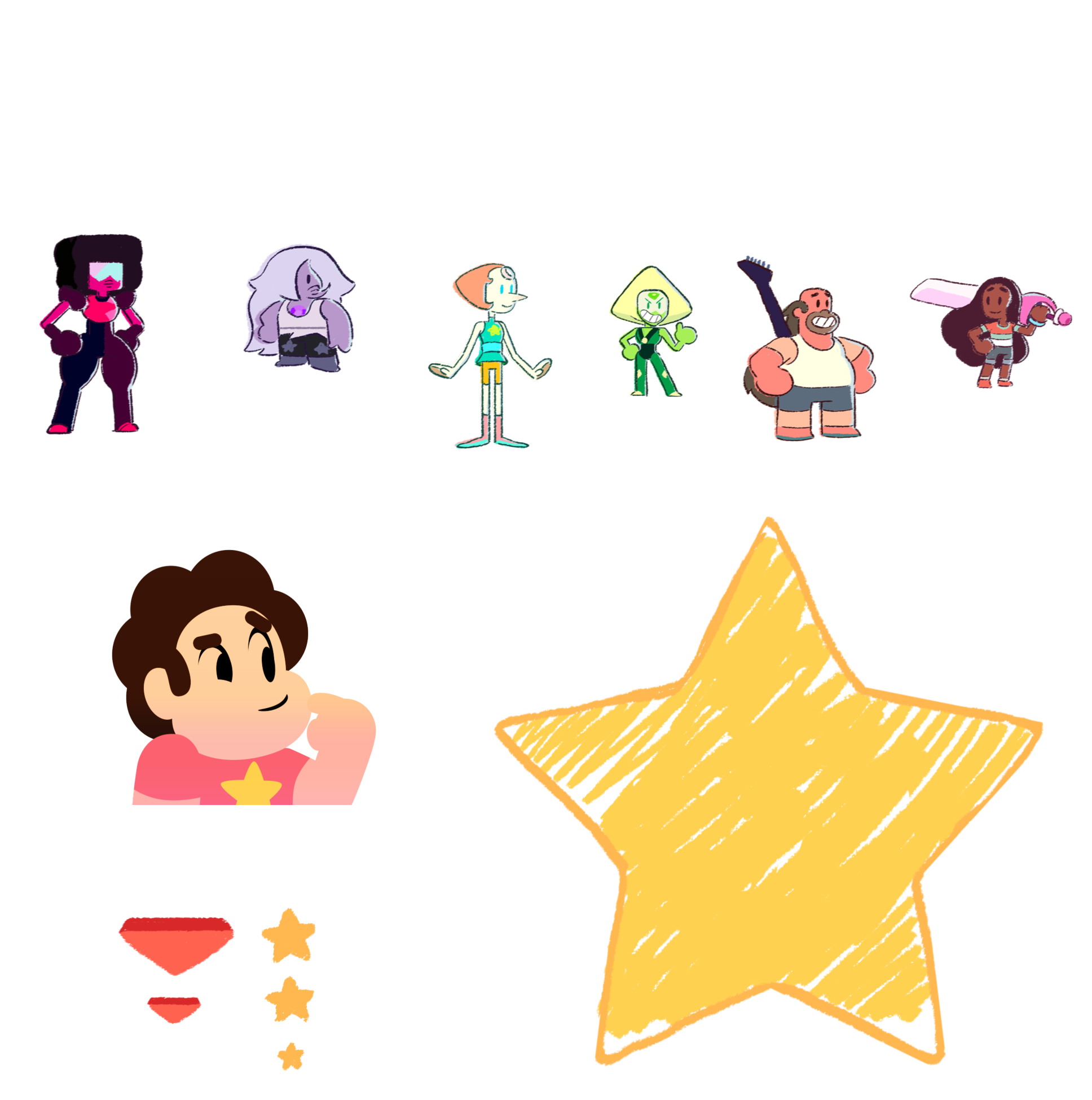 Steven Universe: Save the Light - Character Select