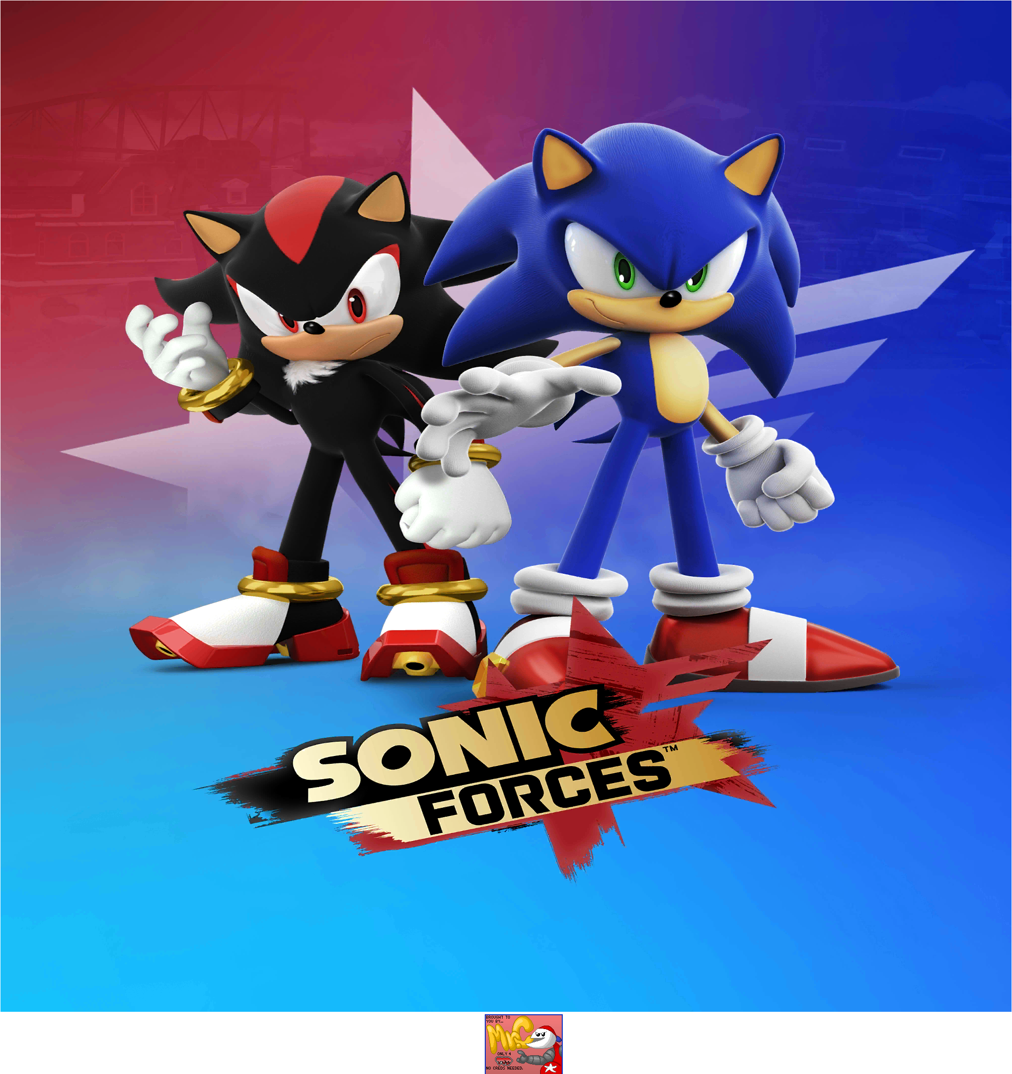 Sonic Forces: Speed Battle - Splash Screen (Sonic and Shadow)