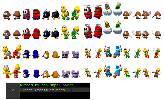 Mario Party 8 - Background Characters