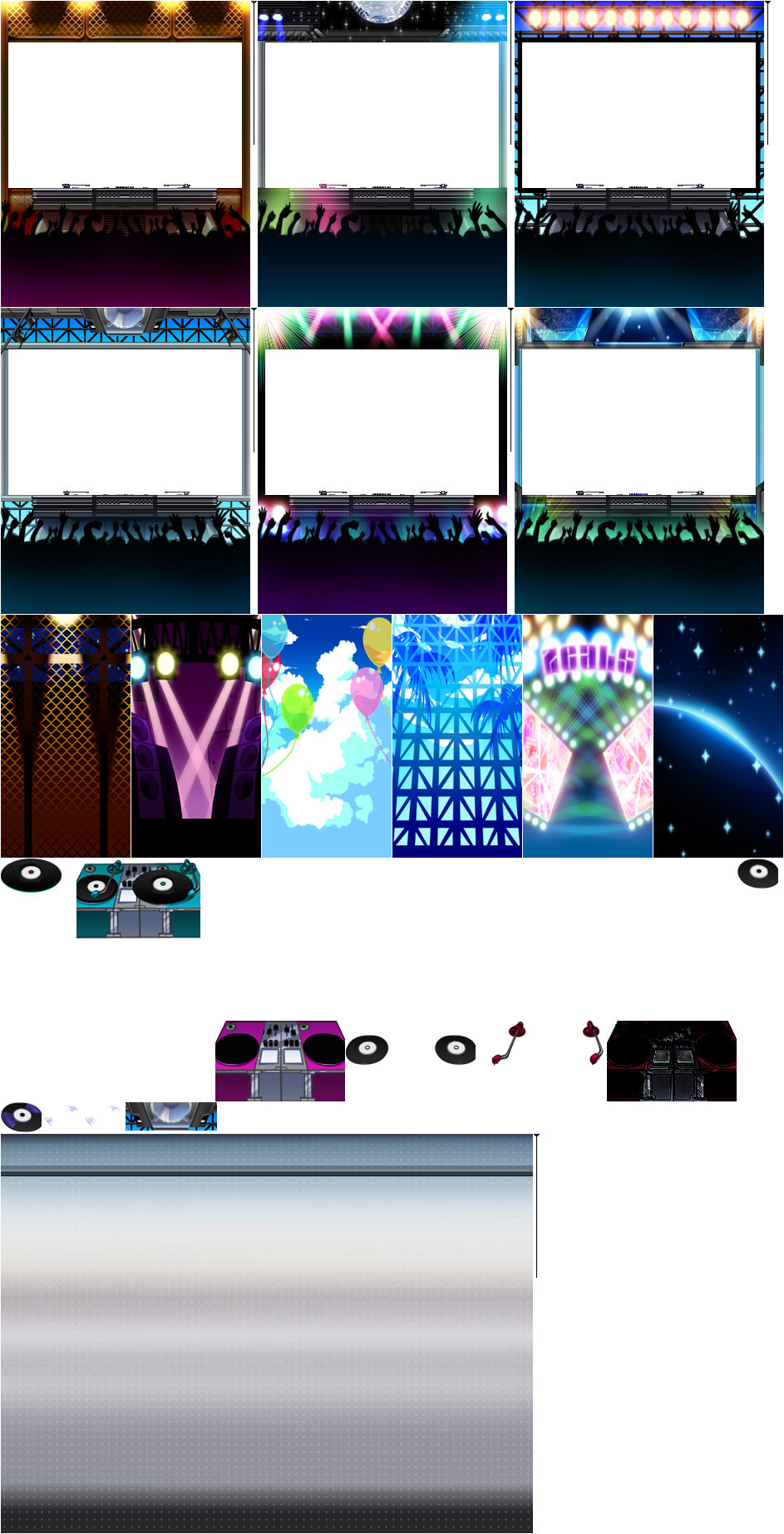 beatmania IIDX Series - Stage Backgrounds