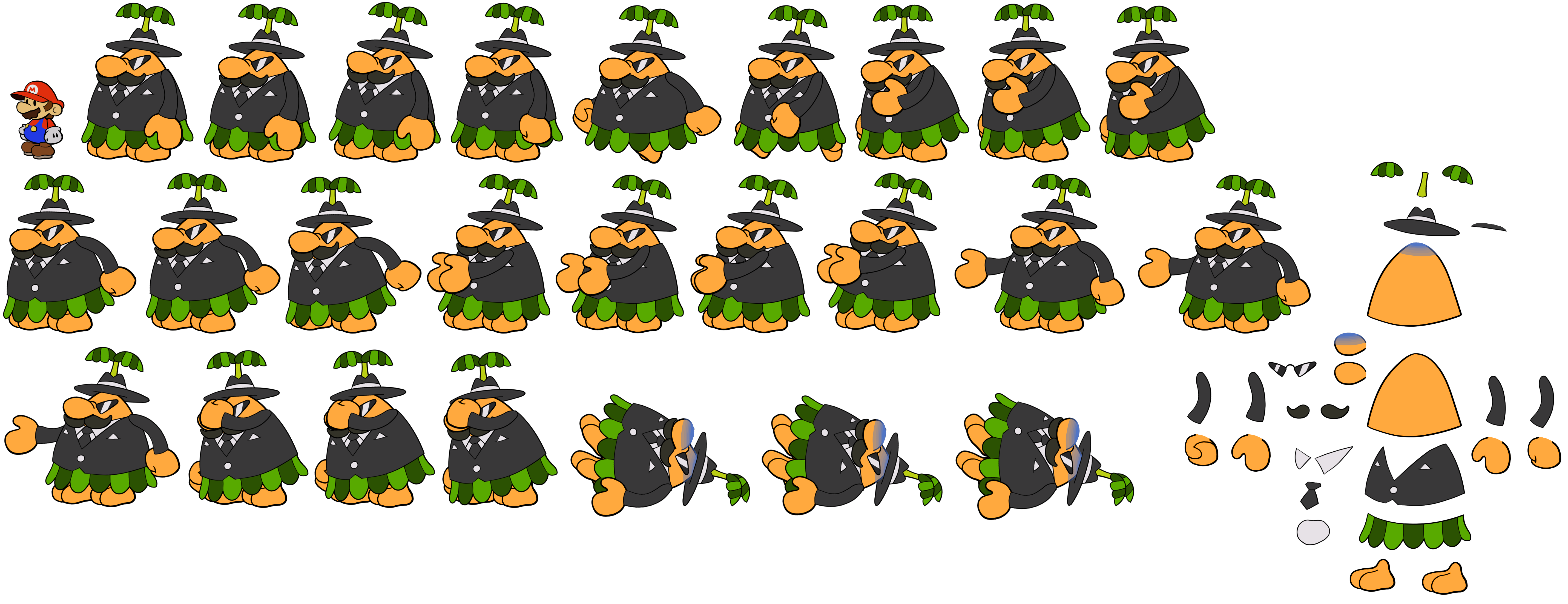 Don Pianta (Paper Mario-Style)