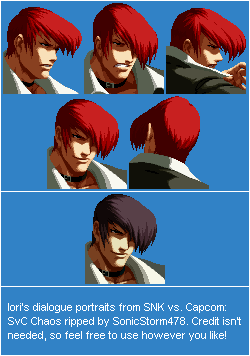 SNK vs. Capcom: SVC Chaos - Iori