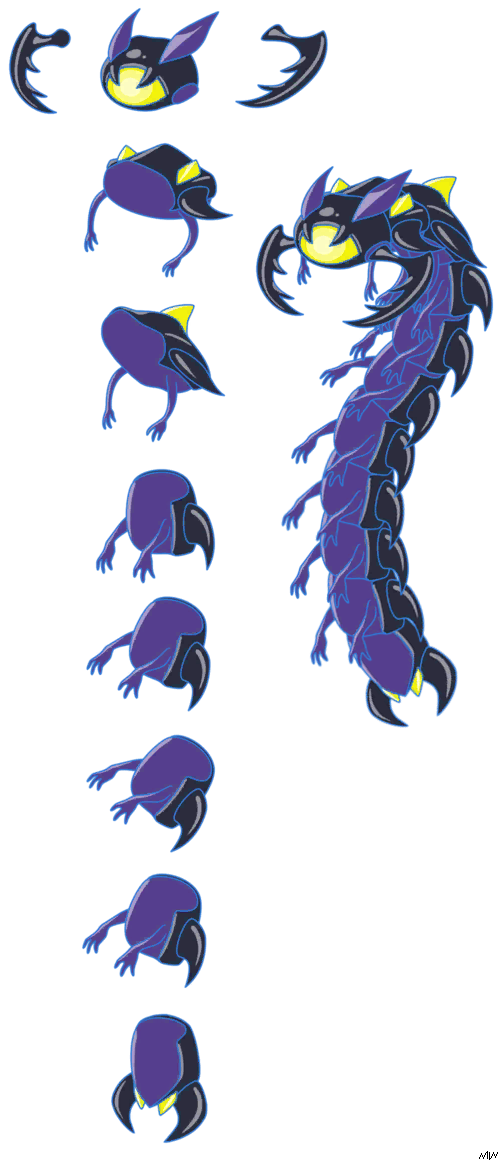 Centipede-Type Shadow Beast