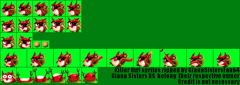 Giana Sisters DS - Killer Owl