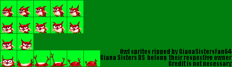 Giana Sisters DS - Owl