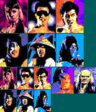 Mortal Kombat - Character Portraits