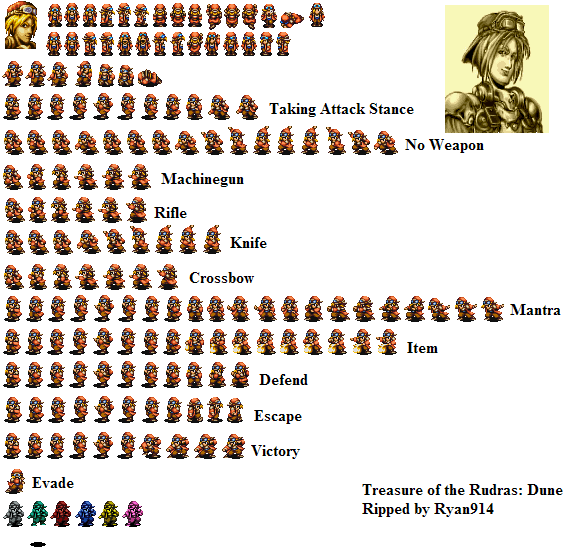 Treasure of the Rudras / Rudra no Hihou (JPN) - Dune