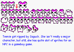 Hamtaro: Ham-Hams Unite - Teenie Girl