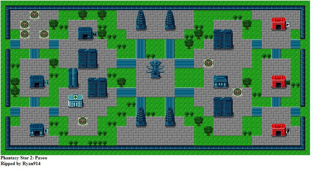 Phantasy Star 2 - Paseo