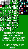 Secret Agent - Sidebar