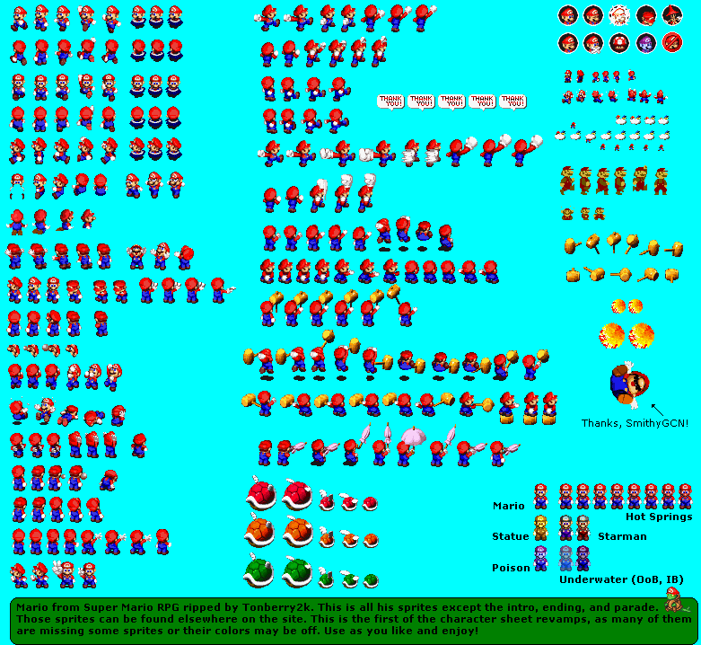 Super Mario World Sprites Enhanced Wordsinput