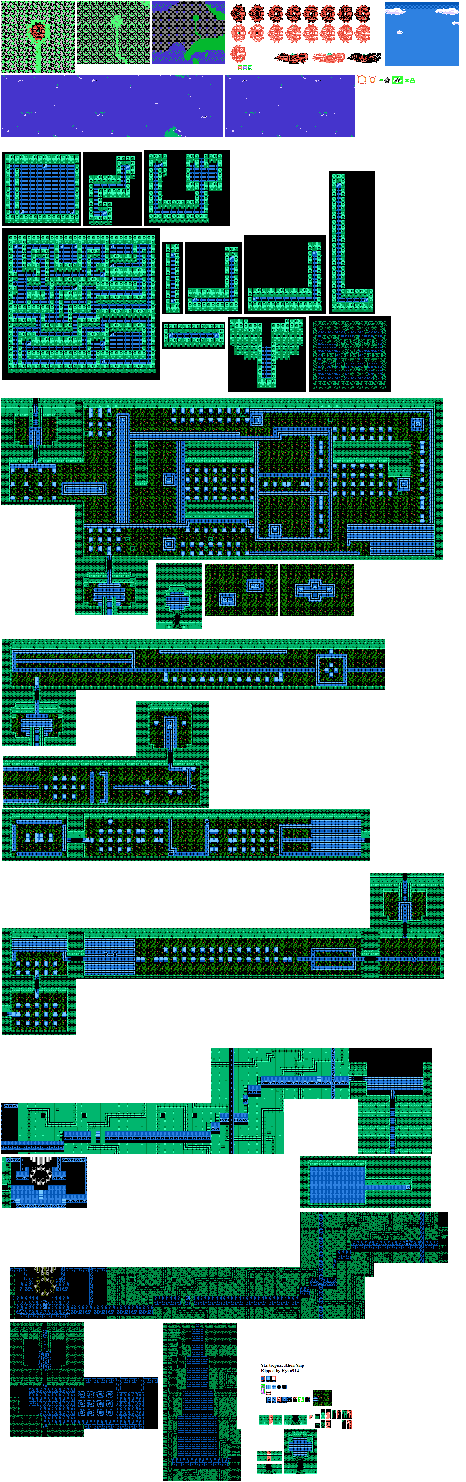 StarTropics - Alien Ship