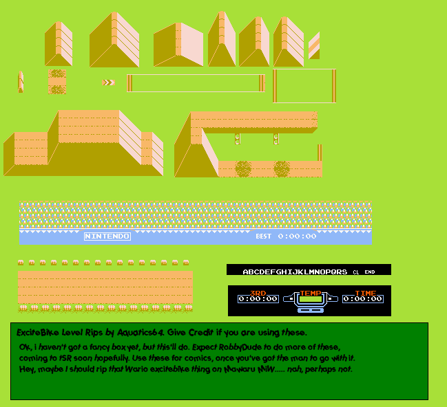 Excitebike - Excite Bike Track