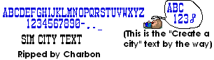 SimCity - Text