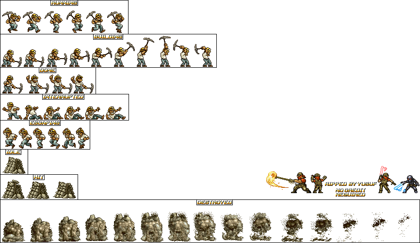 Metal Slug Attack - 11000000 Sandbag