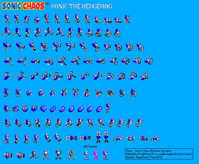 sonic 1 sprites expanded