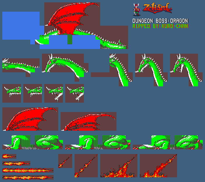 Zeliard - Boss 7B: Dragon