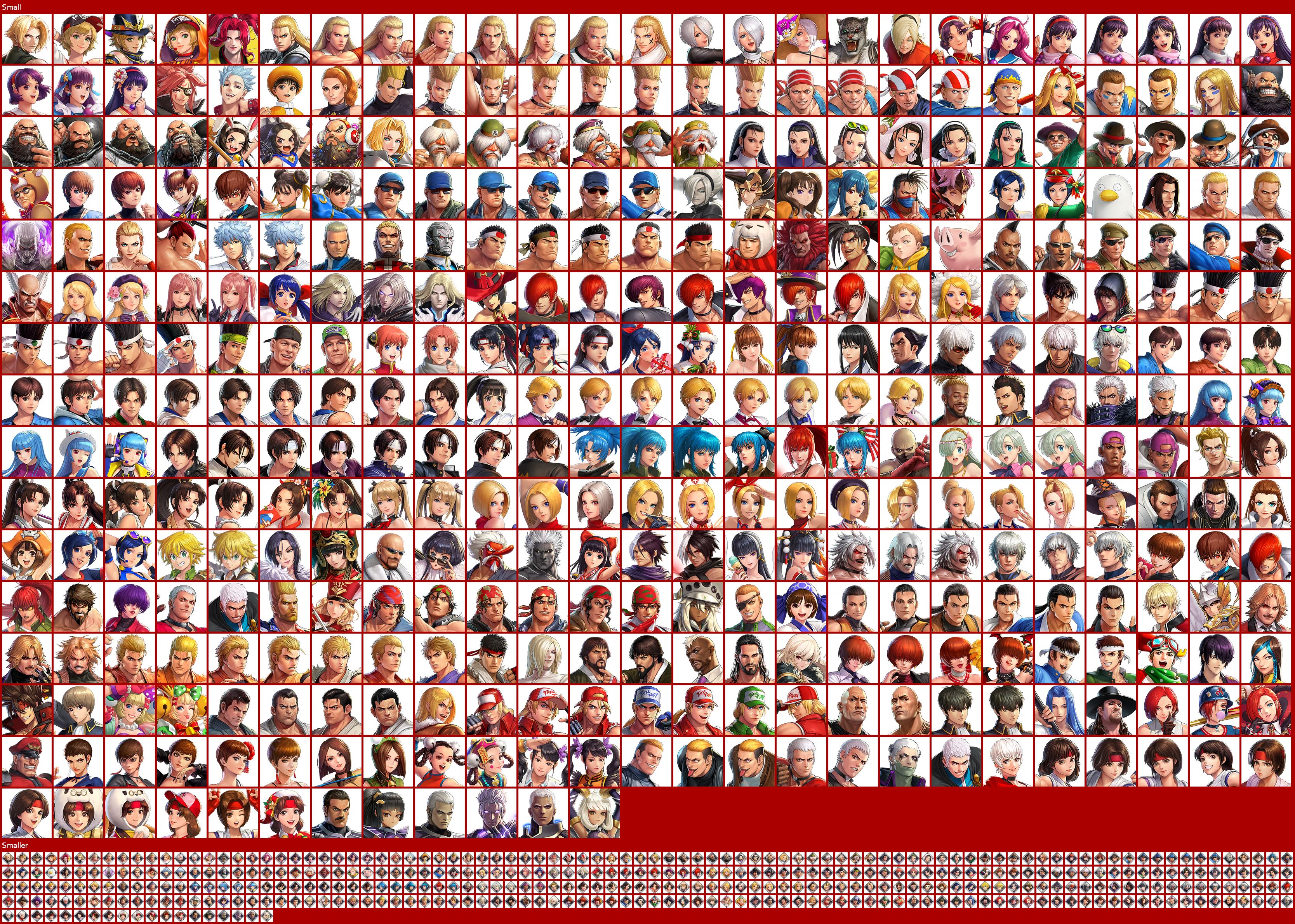 The King of Fighters ALLSTAR - Icons (Characters)