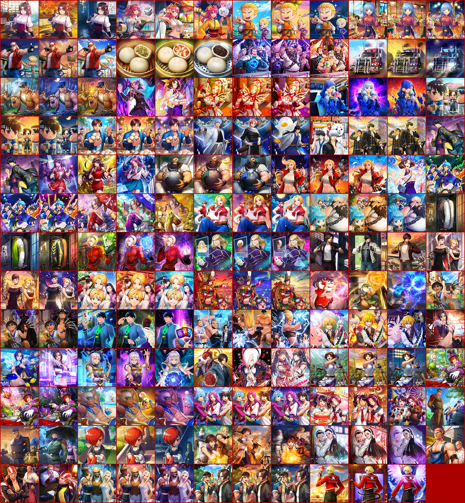 The King of Fighters ALLSTAR - Icons (Set)