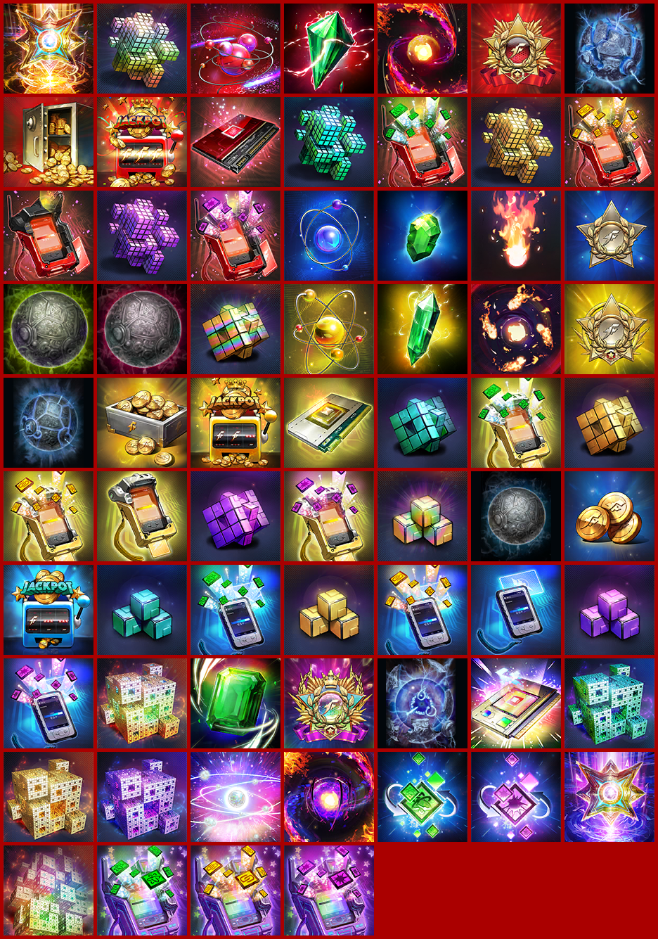 The King of Fighters ALLSTAR - Icons (Items)