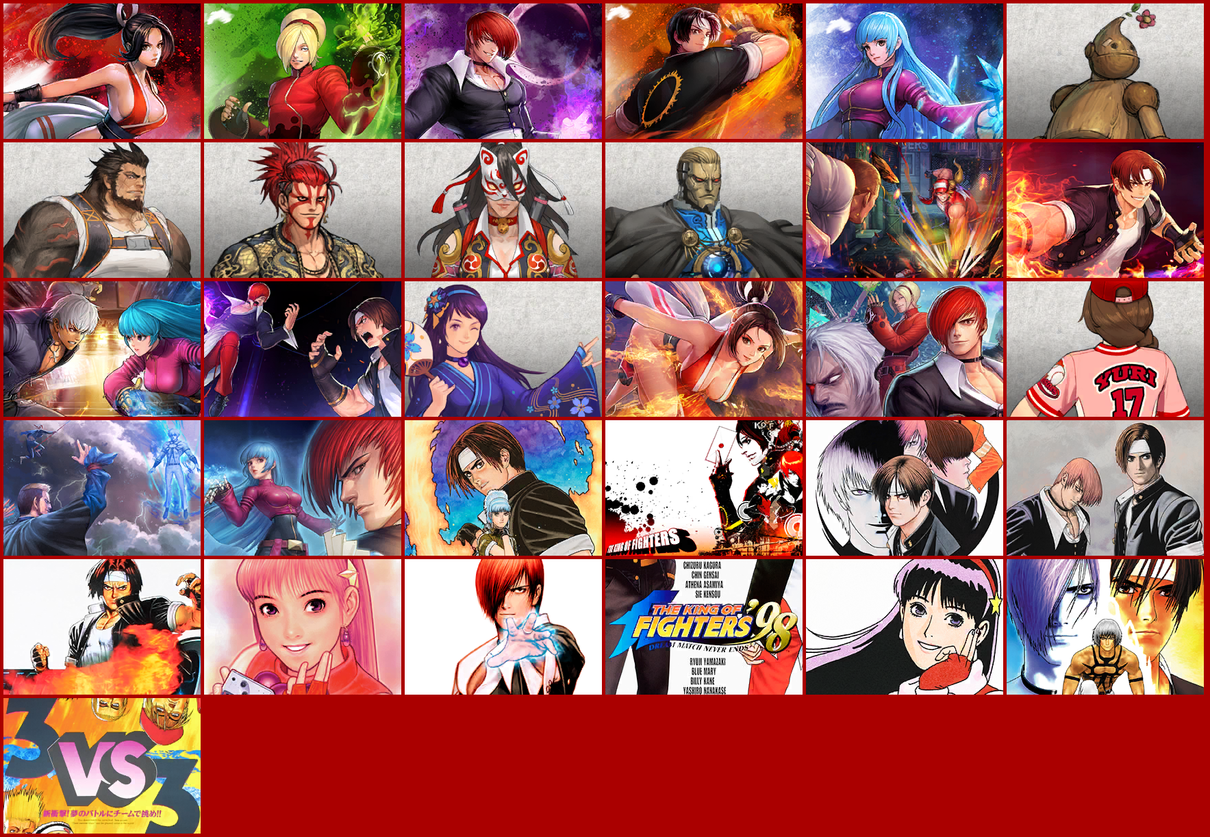 The King of Fighters ALLSTAR - Gallery Thumbnails