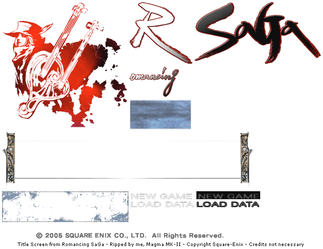 Romancing SaGa - Title Screen