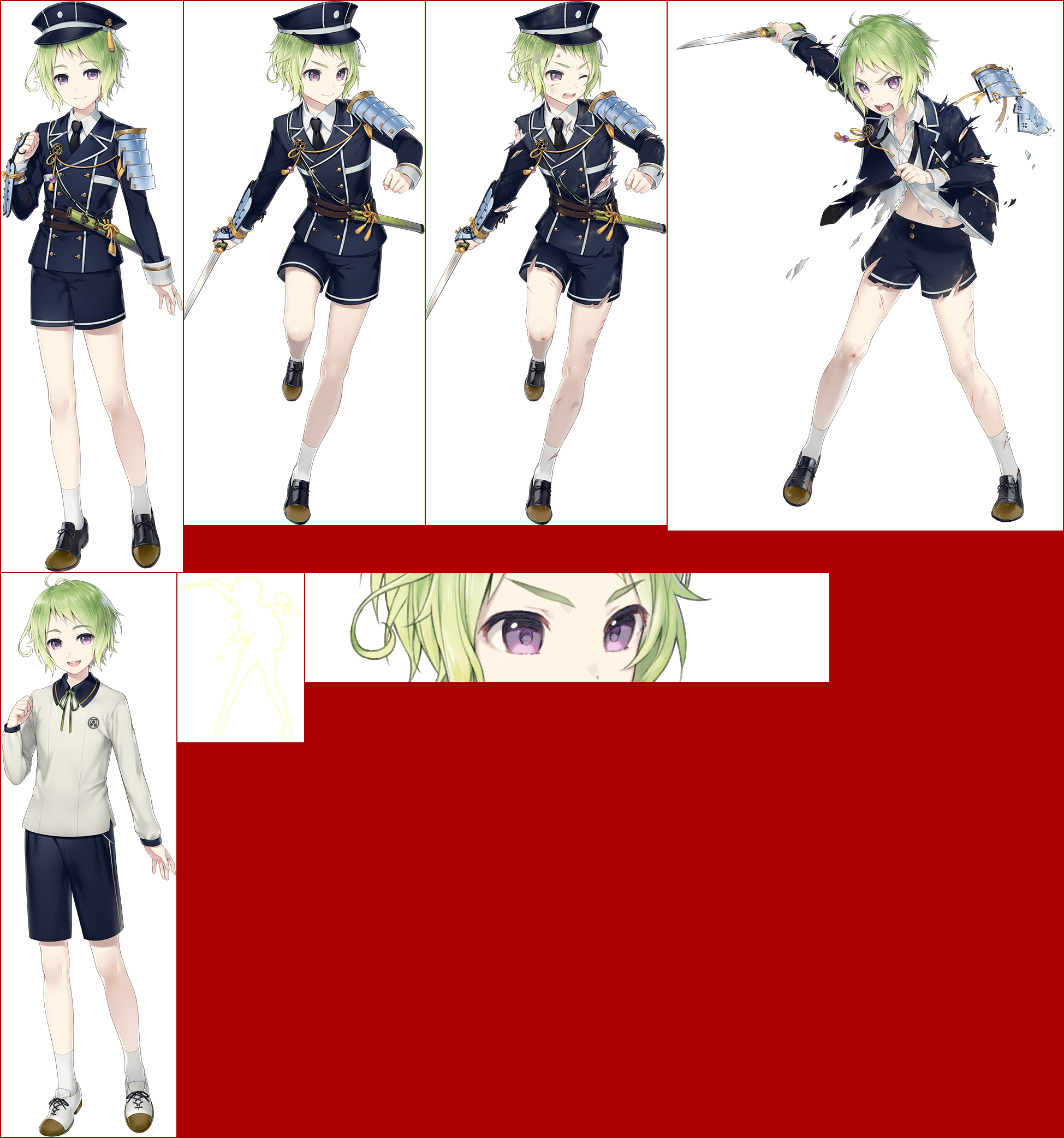 Touken Ranbu Pocket - Mouri Toushirou