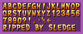 Spin Master: The Miracle Adventure - High Score Font