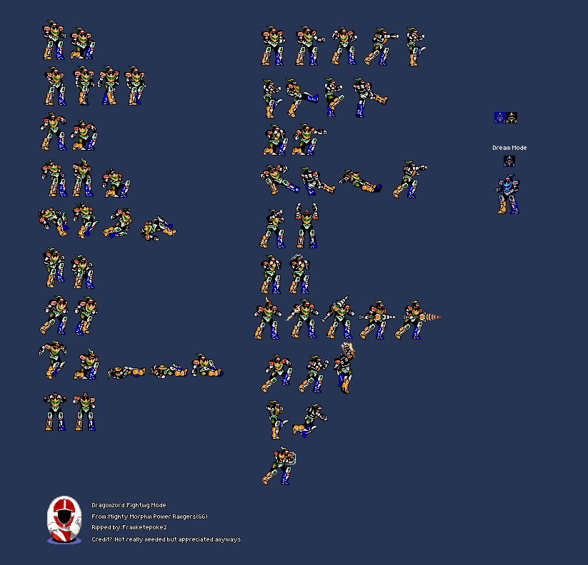 Mighty Morphin Power Rangers - Dragonzord Fighting Mode