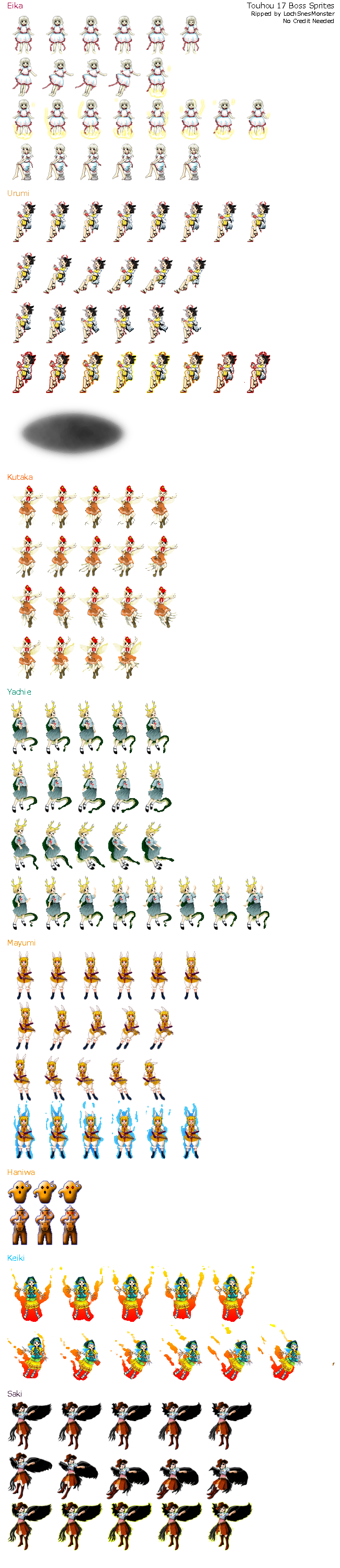 Boss Sprites