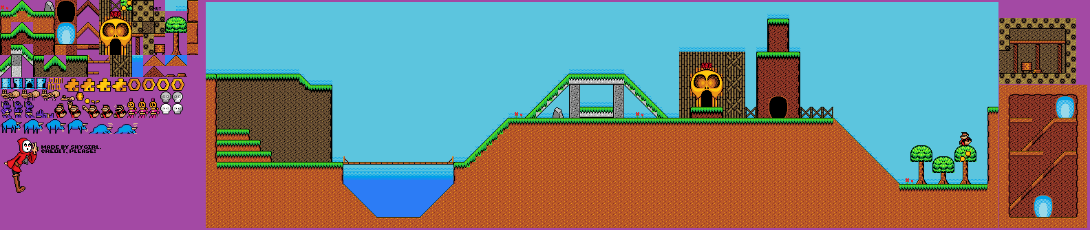 Mumbo's Mountain Tileset (GBC-Style)