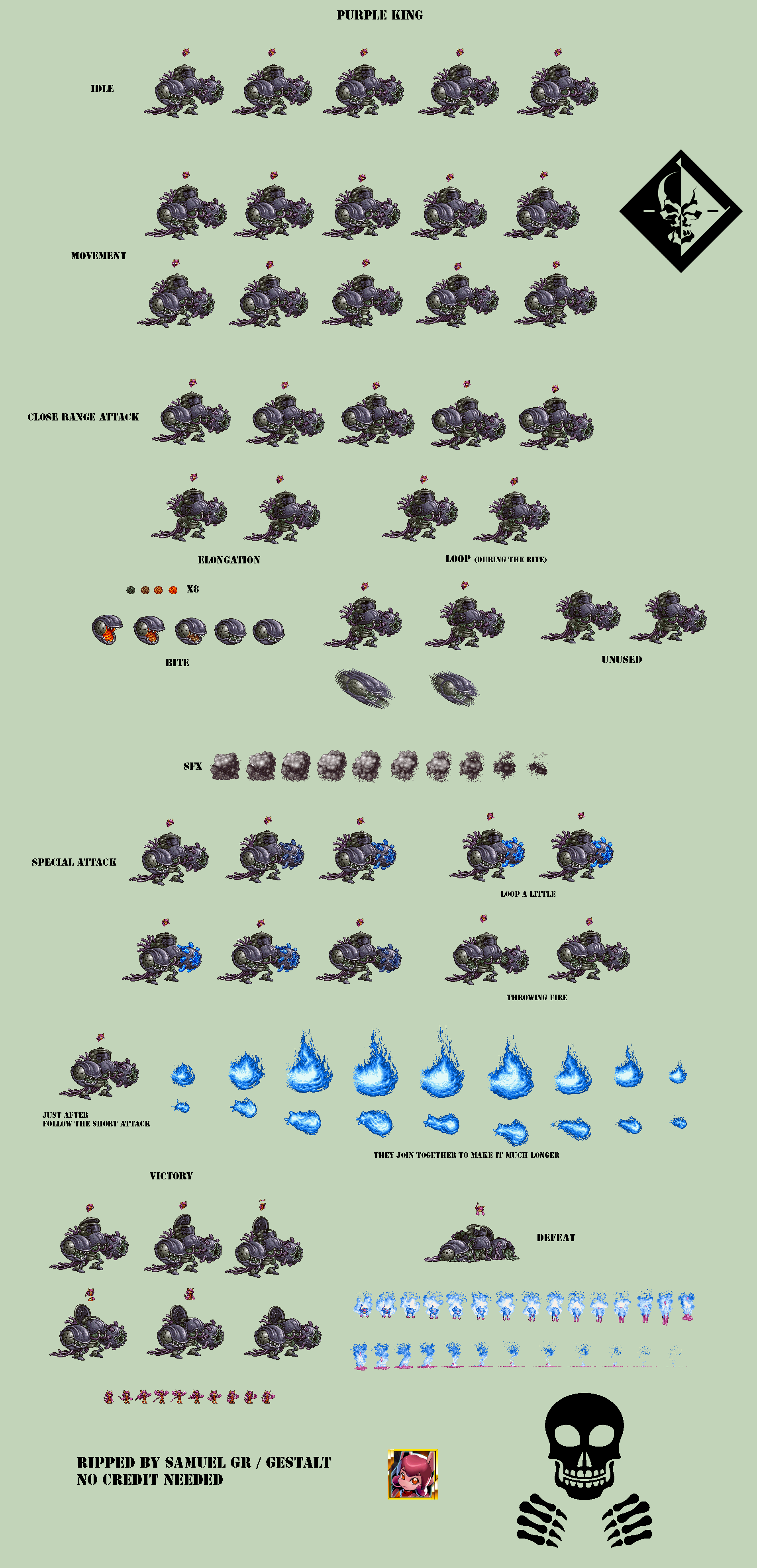 Metal Slug Attack - Purple King