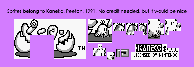 Peetan - Title Screen