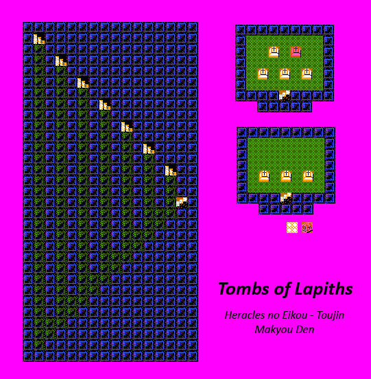 Heracles no Eikou (JPN) - Tombs of Lapiths