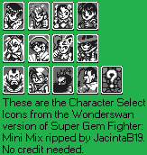 Character Select Icons