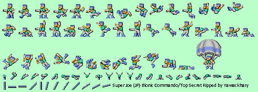 Bionic Commando / Top Secret - Super Joe (JPN)