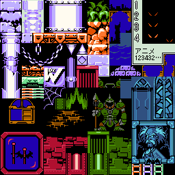 Rockman 7 FC / Mega Man 7 FC - Shade Man Stage