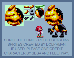 Sonic the Hedgehog Media Customs - Robot Guardian