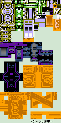 Rockman 7 FC / Mega Man 7 FC - Wily Stage 3